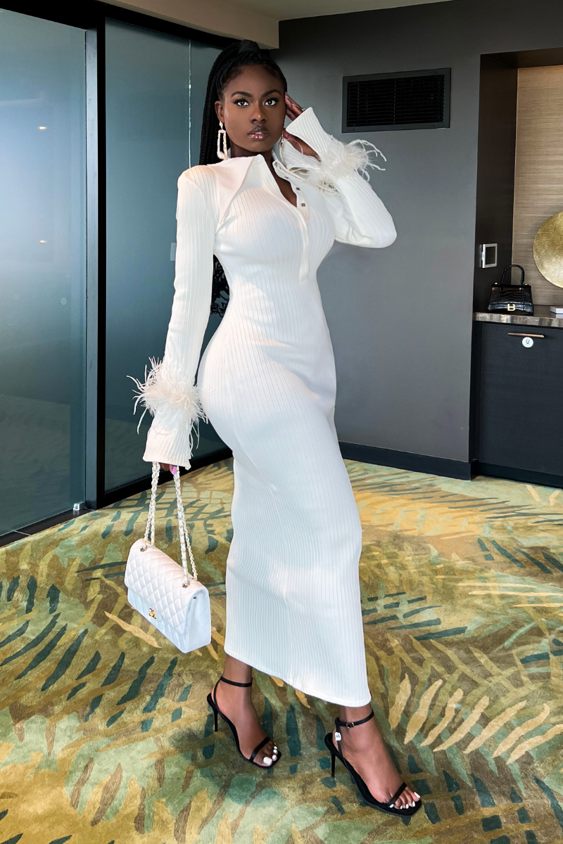 SADE LUXURY SWEATER | DRESS - LittleMissAdore SADE LUXURY SWEATER | DRESS - LittleMissAdore
