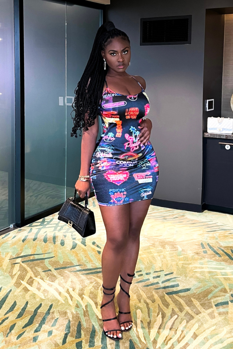 neon club dress Fashion Nova | Dresses | Neon Strappy Cutout Dress Club Wear Fun Times