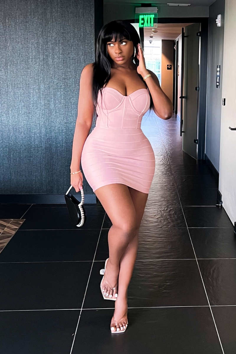 formal dress bondage BONDAGE COCKTAIL DRESS Elena Velez